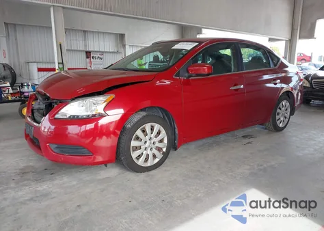 2013 Nissan Sentra S from USA, damaged, VIN 3N1AB7AP6DL756351